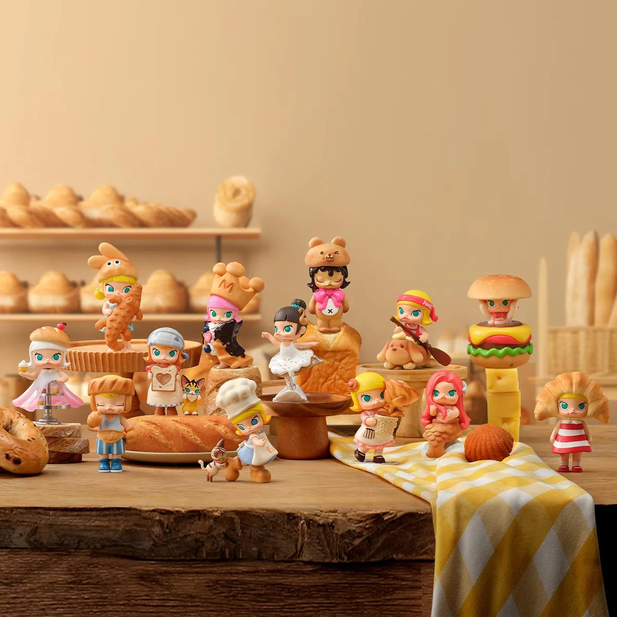 Pop Mart! Molly - MOLLY Carb-Lover Series Figures (Caja Completa 12und)