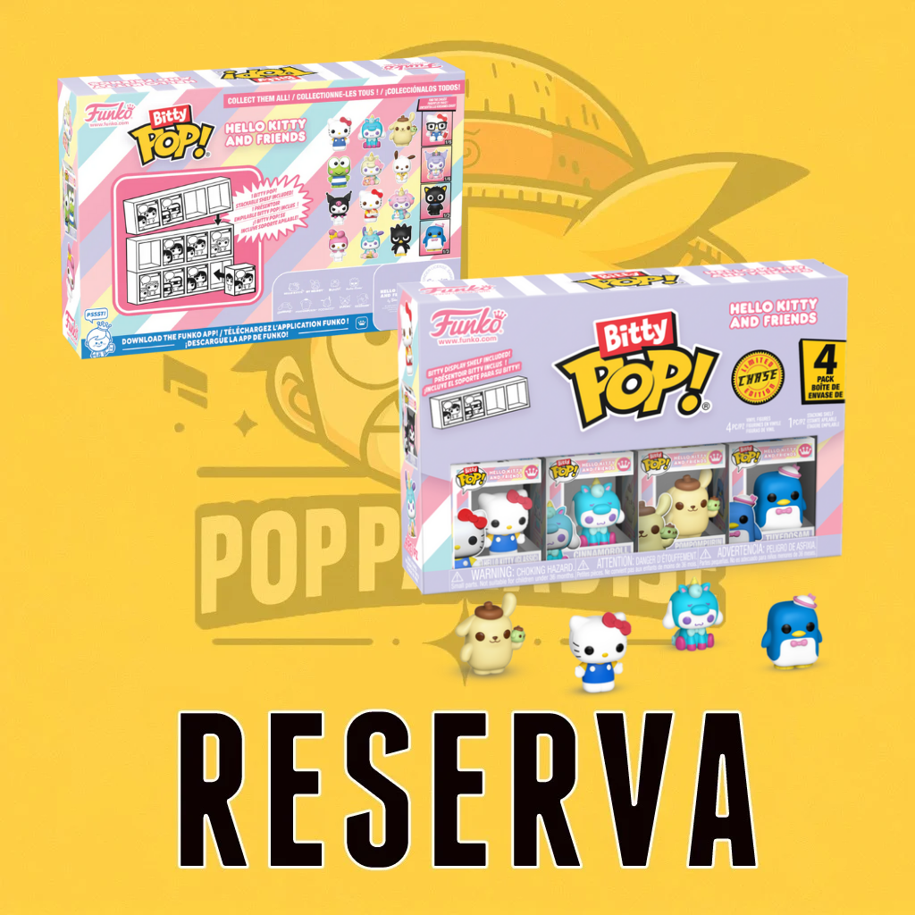 Bitty Pop! 4-pack Hello Kitty and Friends Serie 1 (RESERVA)