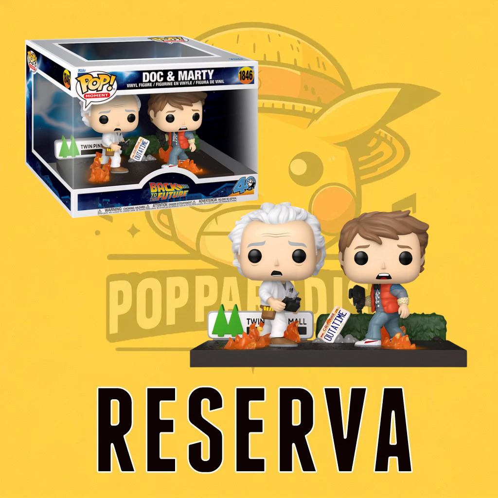 Funko Pop! Back to the Future - Doc & Marty 1846 (RESERVA)