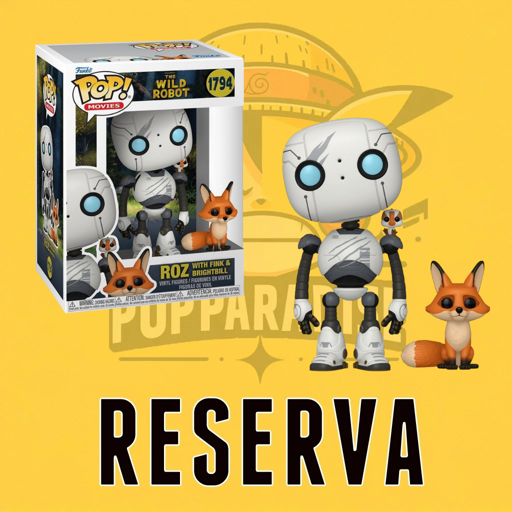 Funko Pop! Robot Salvaje - Roz with Brightbill & Fink 1794 (RESERVA)