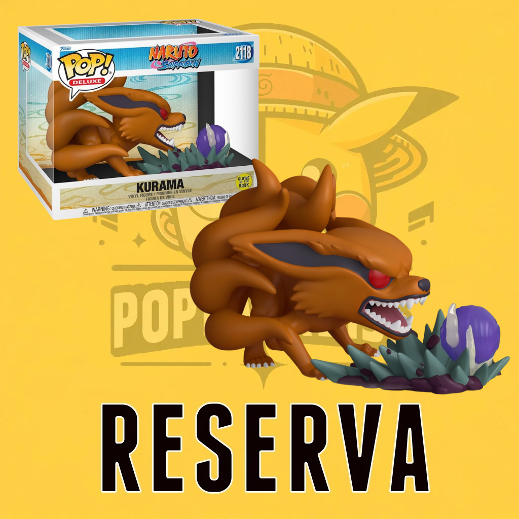 Funko Pop! Naruto Shippuden- Kurama 2118 Delux (GITD) (RESERVA)