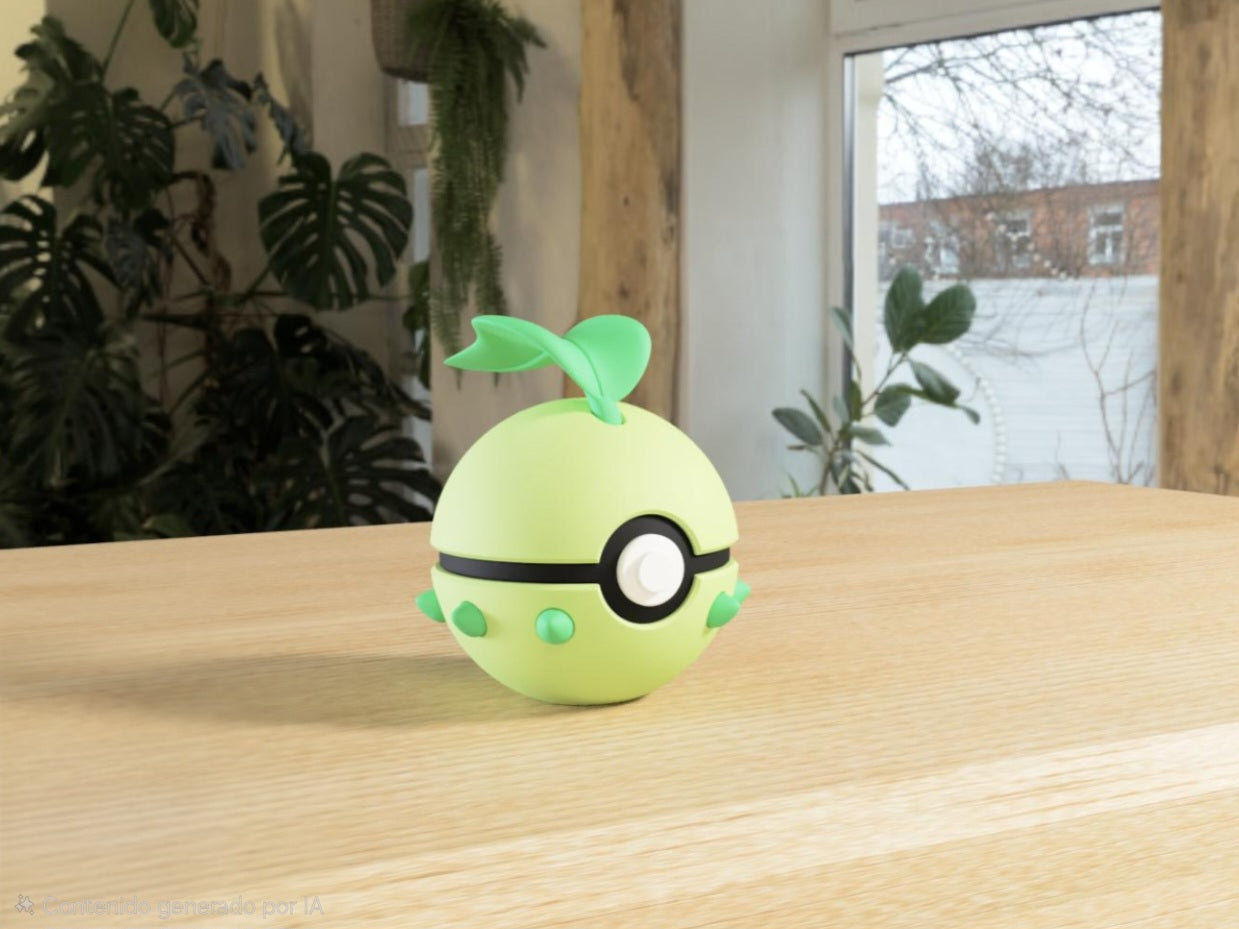 POKE BALL 3D! 0152 Chikorita