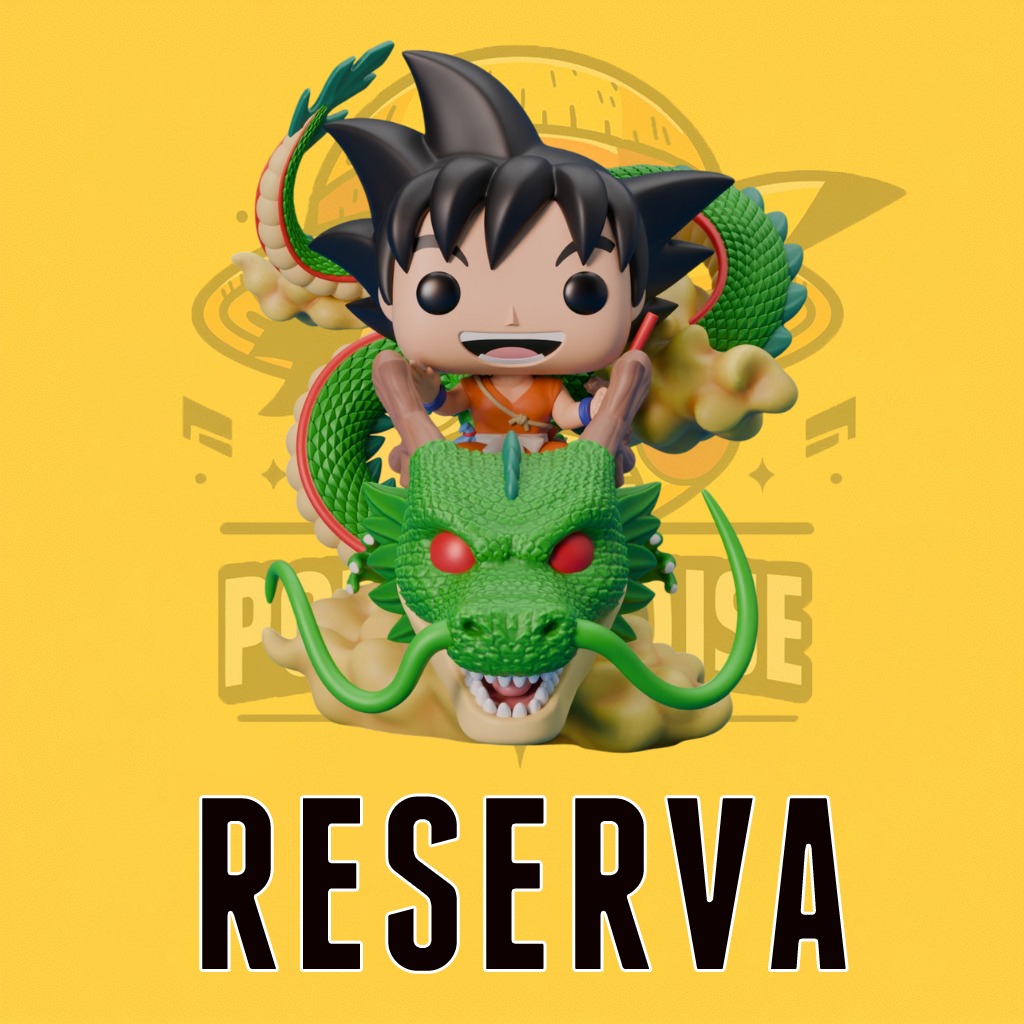 Custom Pop! Dragon Ball - Goku &Shelron