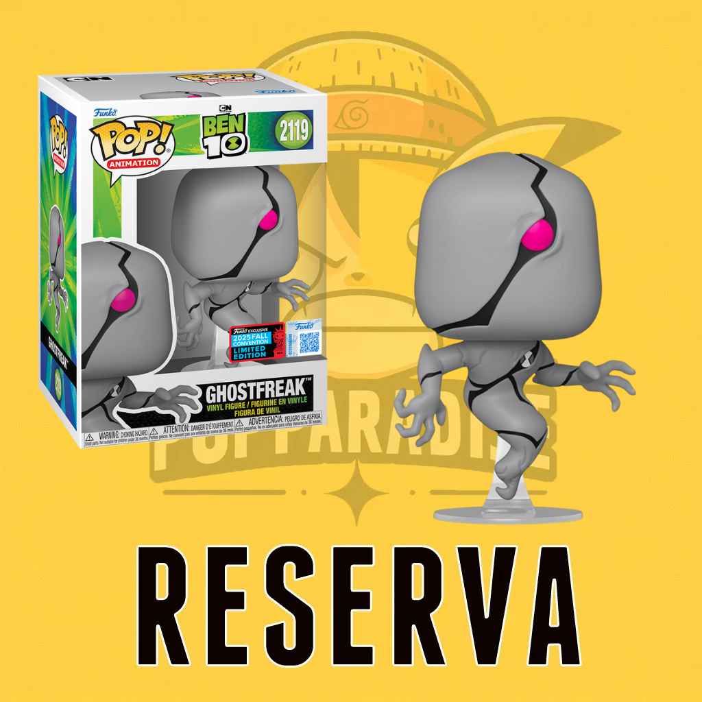 Funko Pop! Ben 10 - Ghostfreak 2119 (NYCC 2025)(Importación)(SE)(RESERVA)
