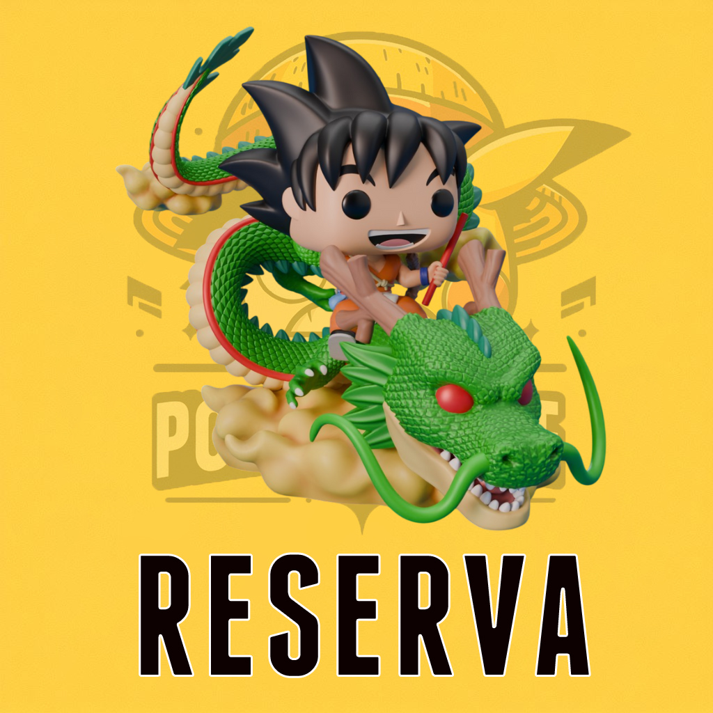 Custom Pop! Dragon Ball - Goku &Shelron