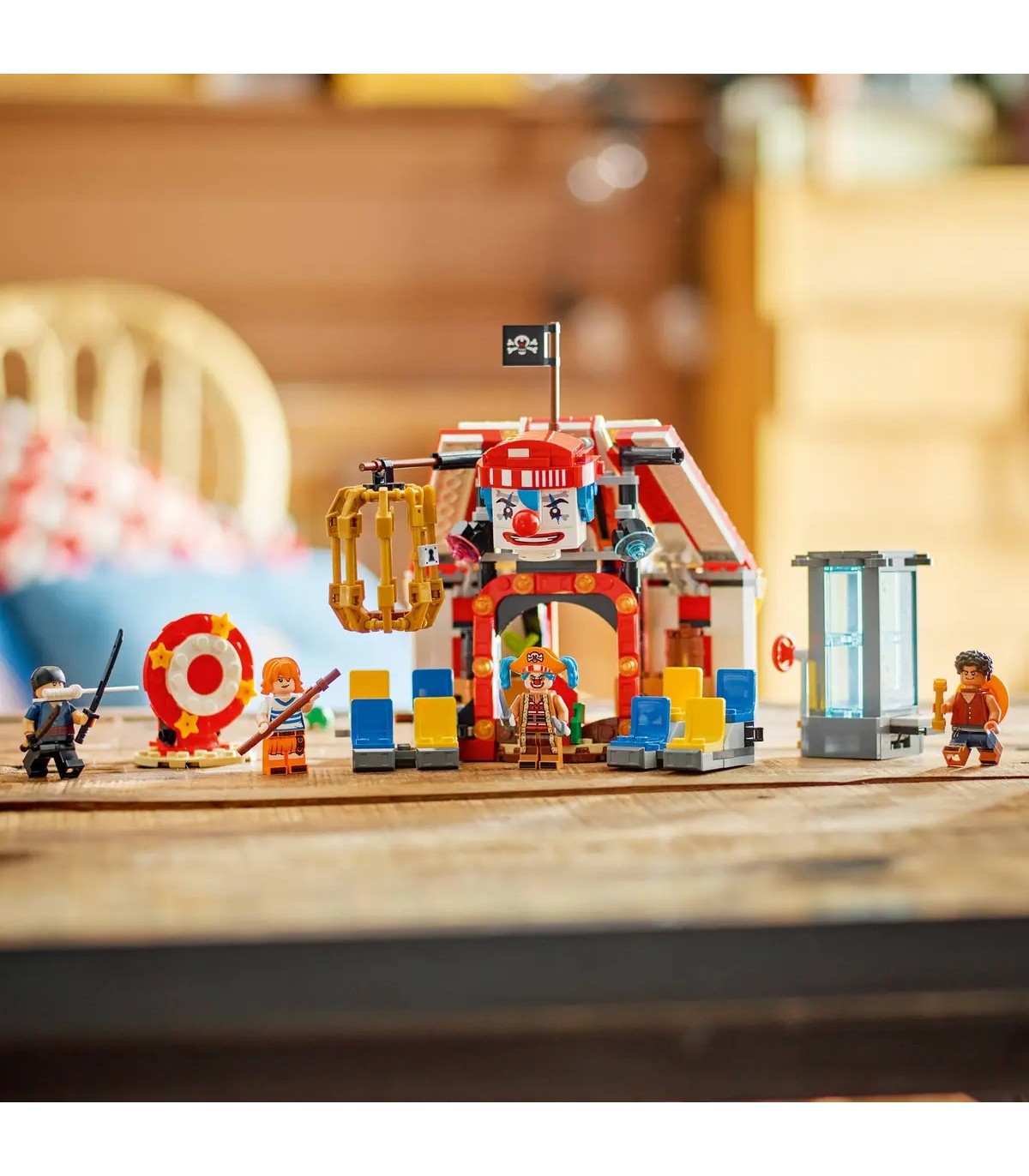 LEGO! One Piece - Carpa de Circo de Buggy el Payaso (573 PCS)