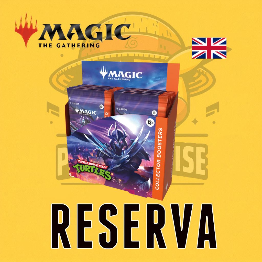 TCG Magic The Gathering | Teenage Mutant Ninja Turtles - Collector Booster Display (12 sobres) (Inglés) (RESERVA)
