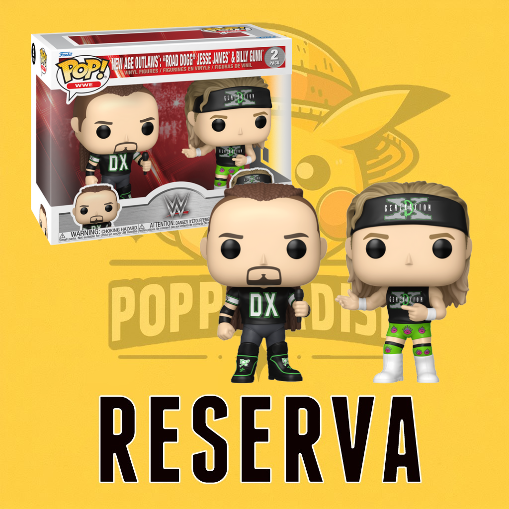 Funko Pop! WWE - New Age Outlaws Jesse James And Billy Gunn 2 pack (RESERVA)