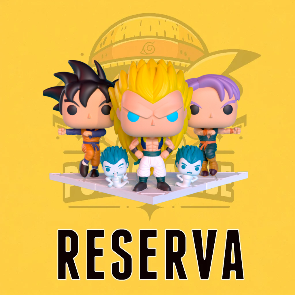Custom Pop! Dragon Ball Z - Goten, Trunks y Gotenks SSJ 3