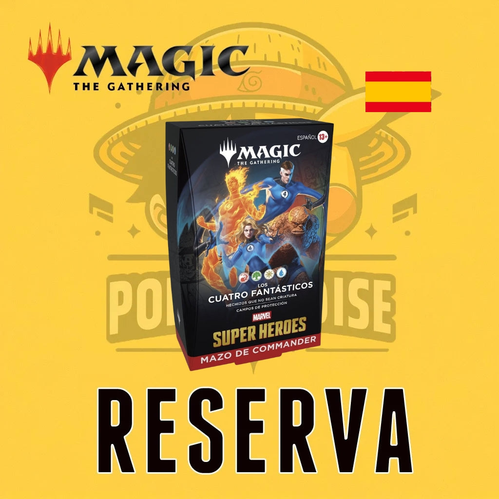 TCG Magic The Gathering | Marvel Super Heroes - Commander Deck The Fantastic Four (Español) (RESERVA)