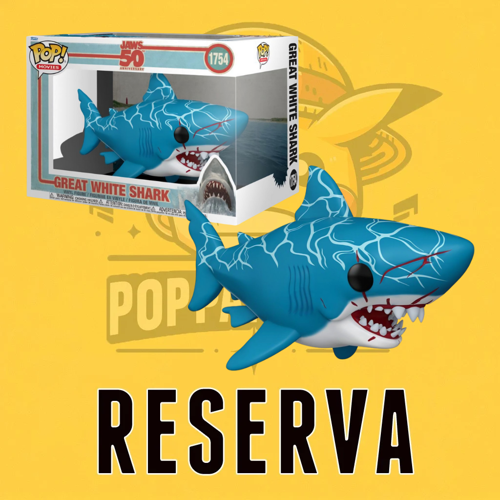Funko Pop! Jaws 50 Anniversary - Great White Shark 1754 (RESERVA)