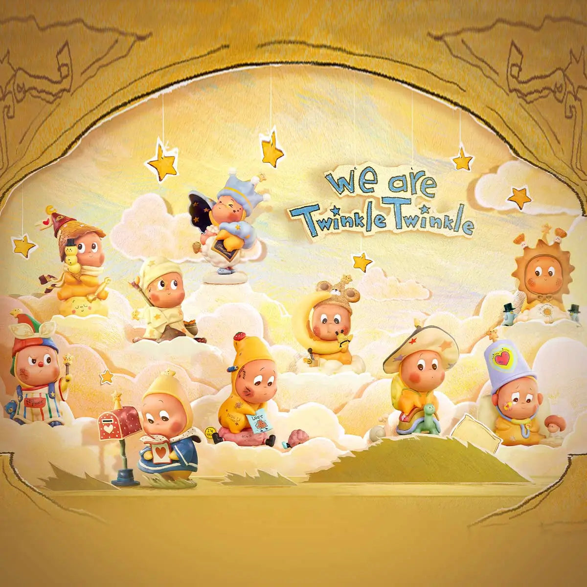 Pop Mart! Twinkle Twinkle - We are Series Figures
