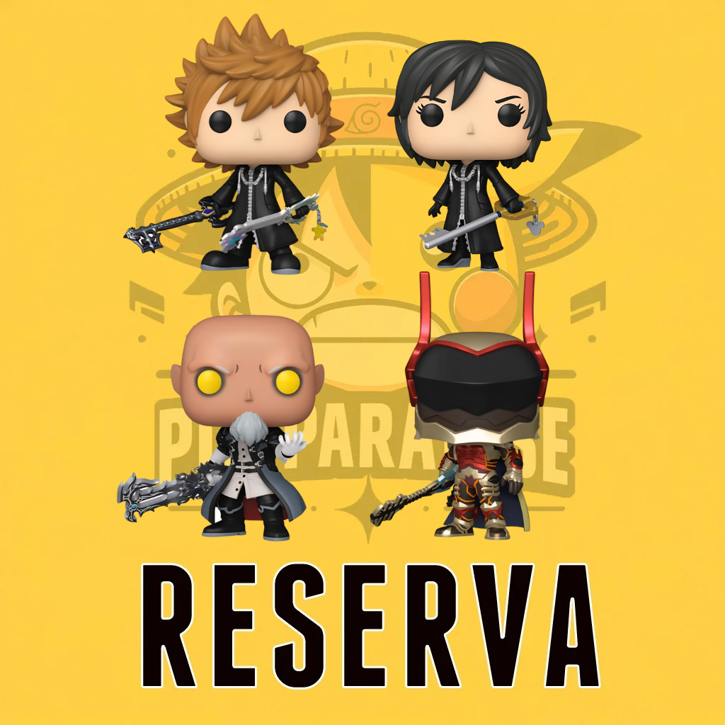 Funko Pop! Kingdom Hearts - Pack 4 (RESERVA)