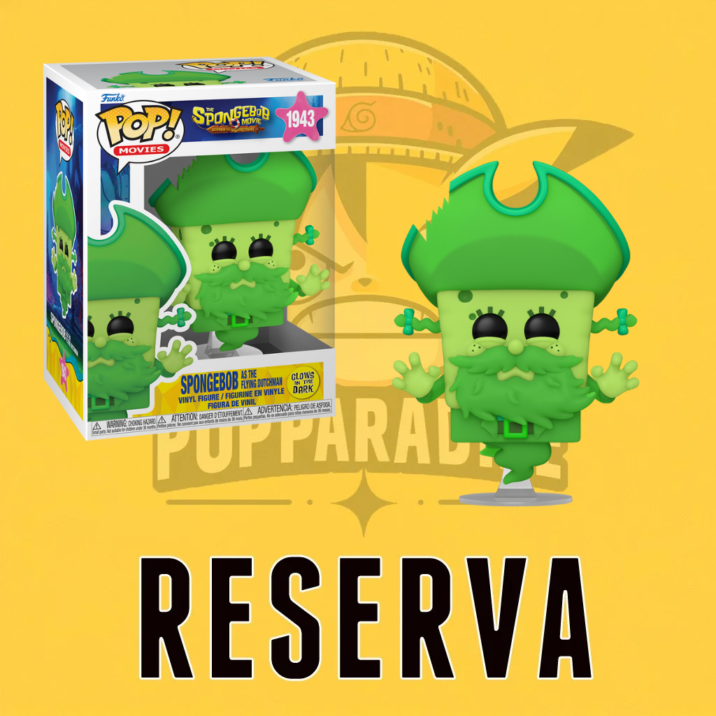 Funko Pop! The SpongeBob - SpongeBob as The Flying Dutchman (GITD) 1943 (RESERVA)