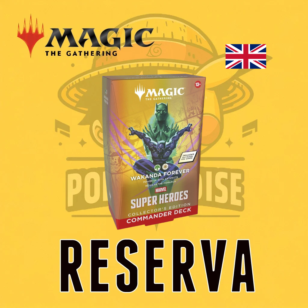 TCG Magic The Gathering | Marvel Super Heroes - Collector's Edition Commander Deck Wakanda Forever (Inglés) (RESERVA)