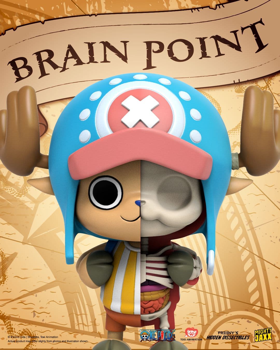 Mighty Jaxx! One Piece - Chopper Serie 3 (Caja Completa)(6und)