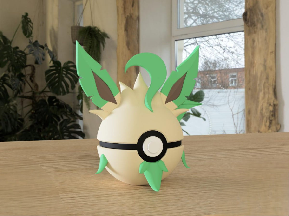 POKE BALL 3D! 0470 Leafeon