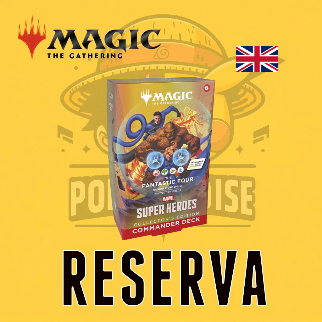 TCG Magic The Gathering | Marvel Super Heroes - Collector's Edition Commander Deck The Fantastic Four (Inglés) (RESERVA)