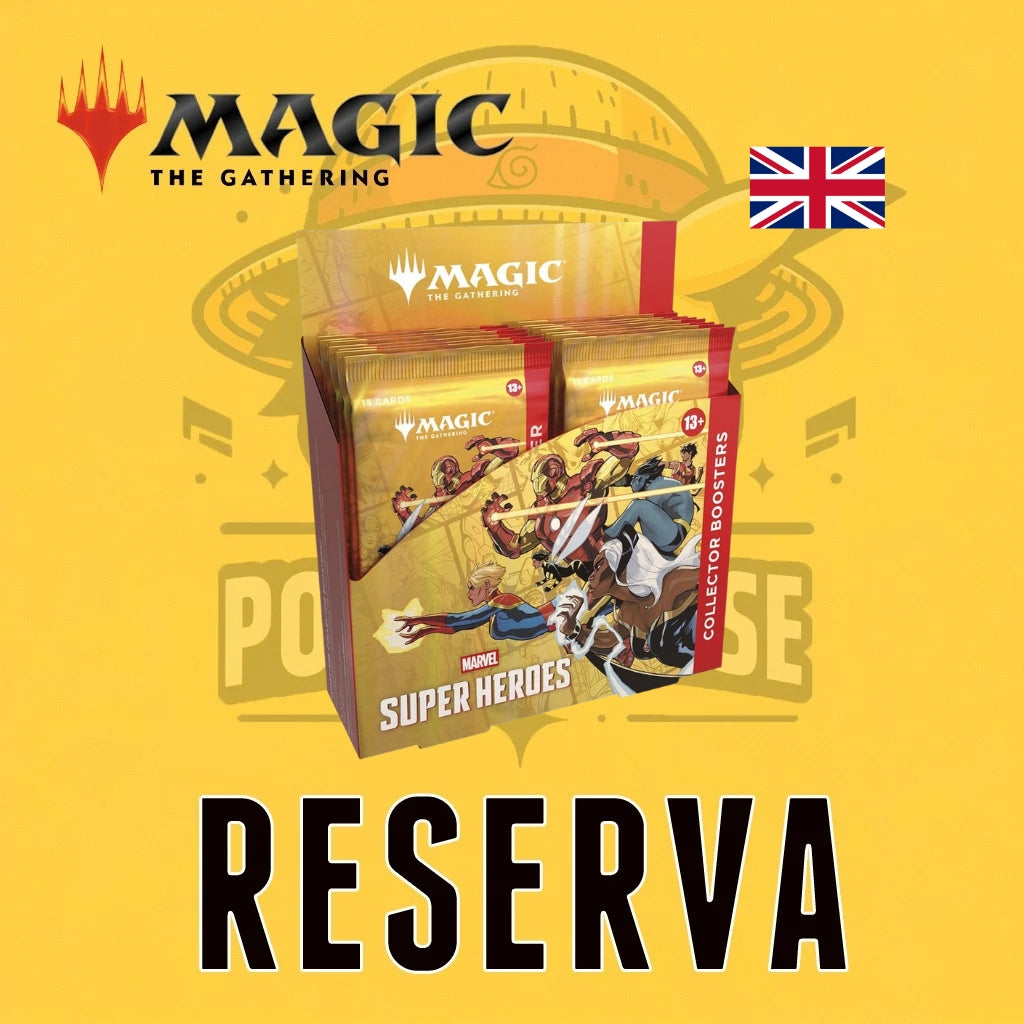 TCG Magic The Gathering | Marvel Super Heroes - Collector Booster (12 sobres) (Inglés) (RESERVA)