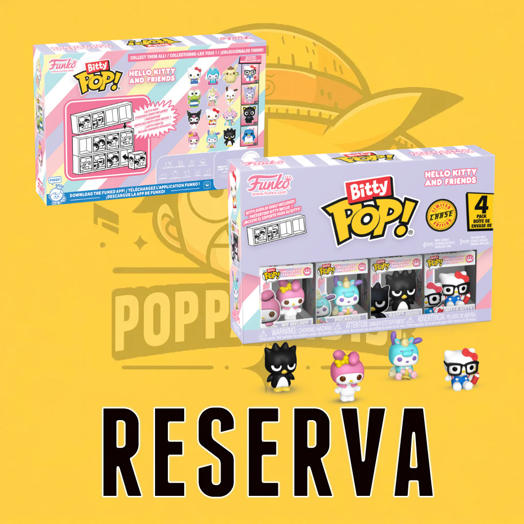 Bitty Pop! 4-pack Hello Kitty and Friends Serie 4 (RESERVA)