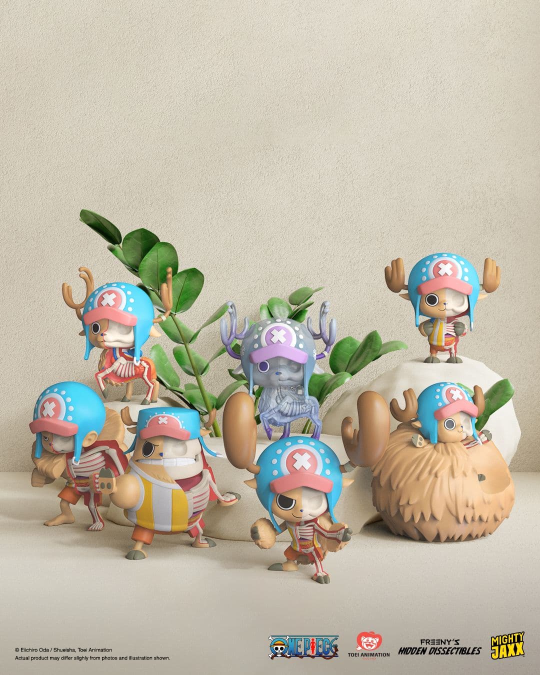 Mighty Jaxx! One Piece - Chopper Serie 3 (Caja Completa)(6und)
