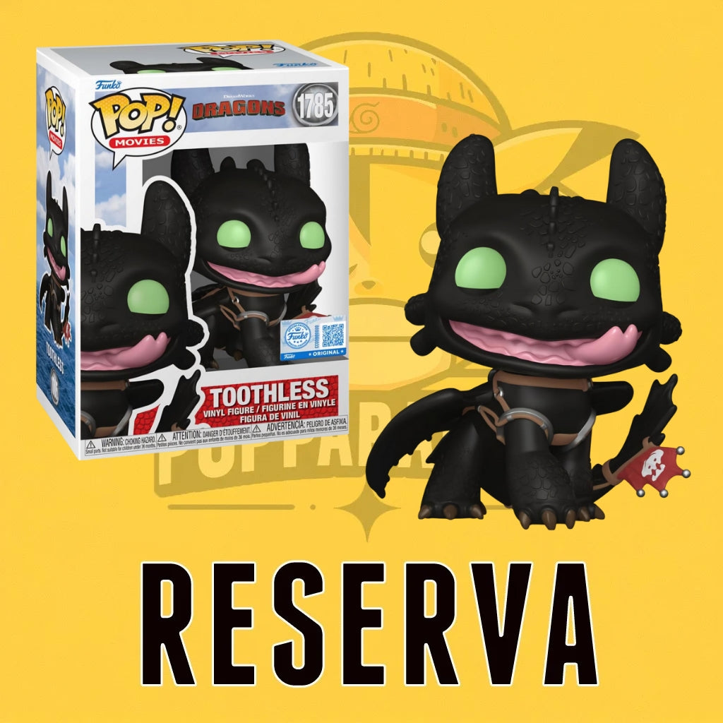 Funko Pop! How to train your Dragon - Toothless 1785 (RESERVA)