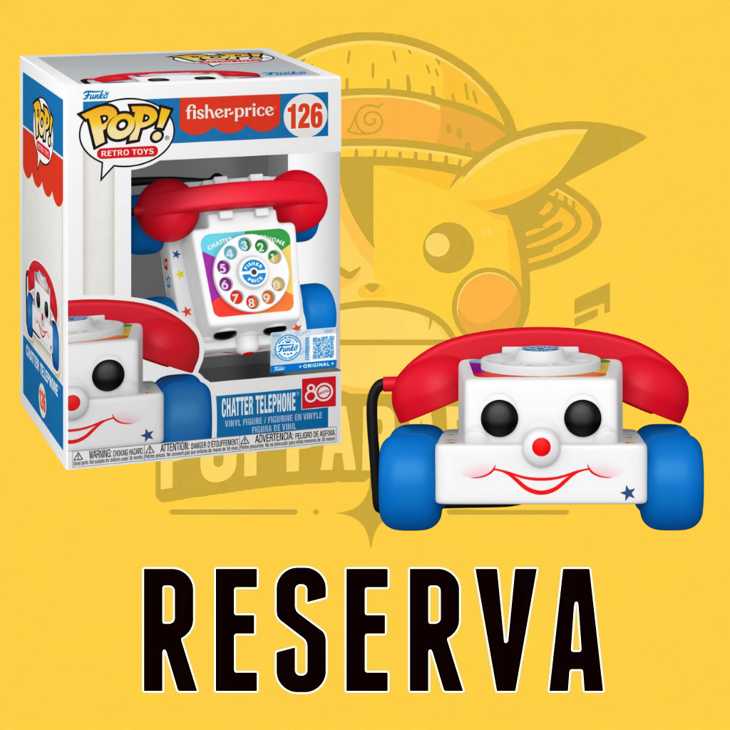 Funko Pop! Retro Toys - Chatter Telephone 126 (SE) (RESERVA)