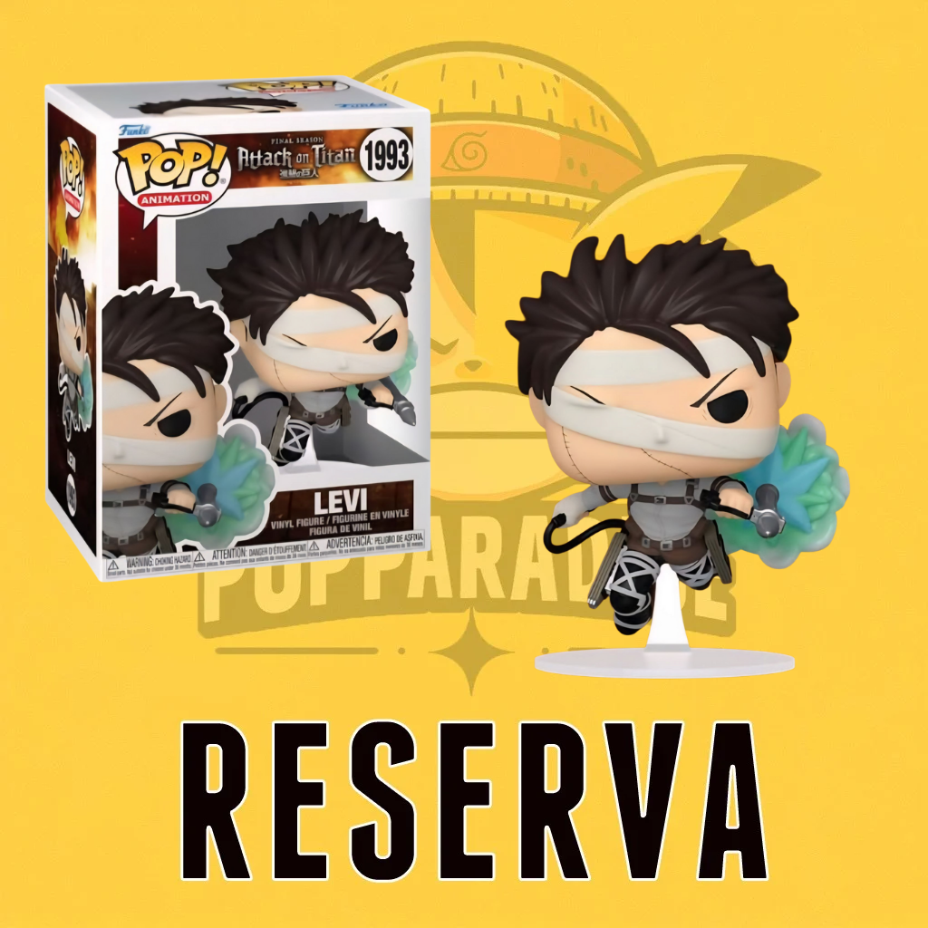 Funko Pop! Attack On Titan - Levi 1993 (RESERVA)
