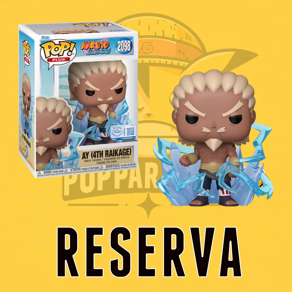 Funko Pop! Naruto Shippuden - AY (4th Raikage) 2098 (SE) (Opción Chase Aleatorio) (RESERVA)