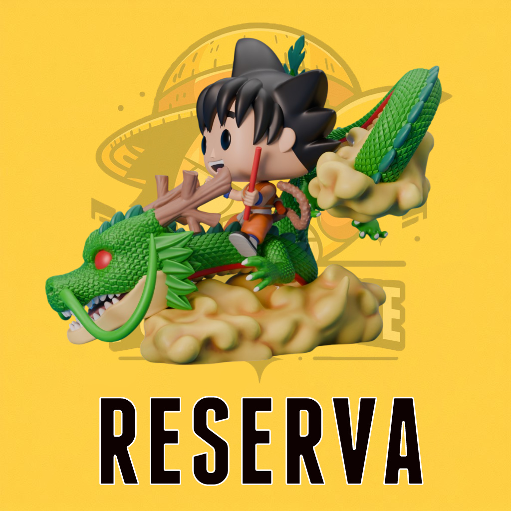 Custom Pop! Dragon Ball - Goku &Shelron
