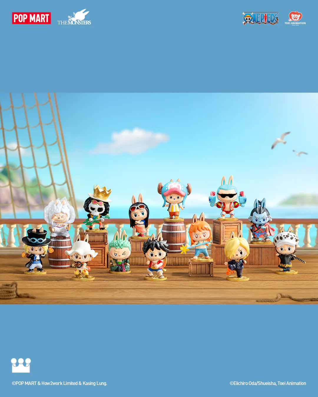 Pop Mart! The Monsters - One Piece