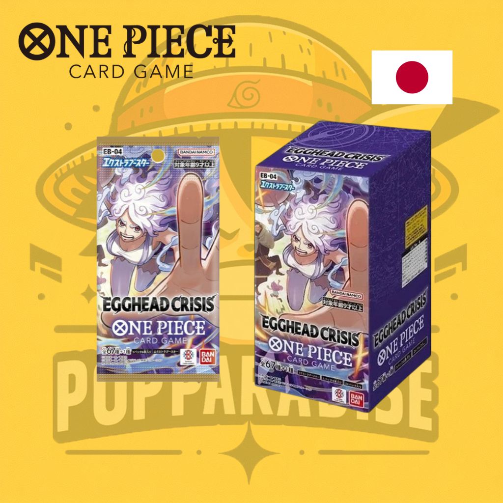 TCG One Piece! EB-04 Egghead Crisis (Japonés) (BAJO PEDIDO)