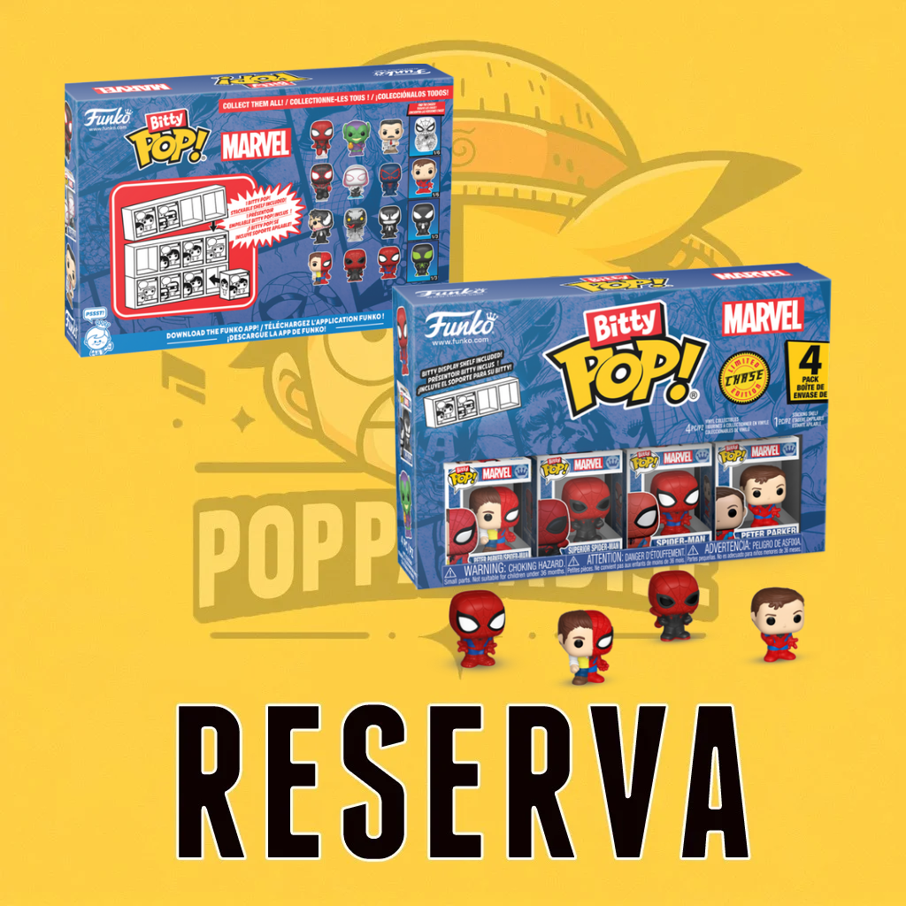 Bitty Pop! 4-pack Marvel Serie 4 (RESERVA)
