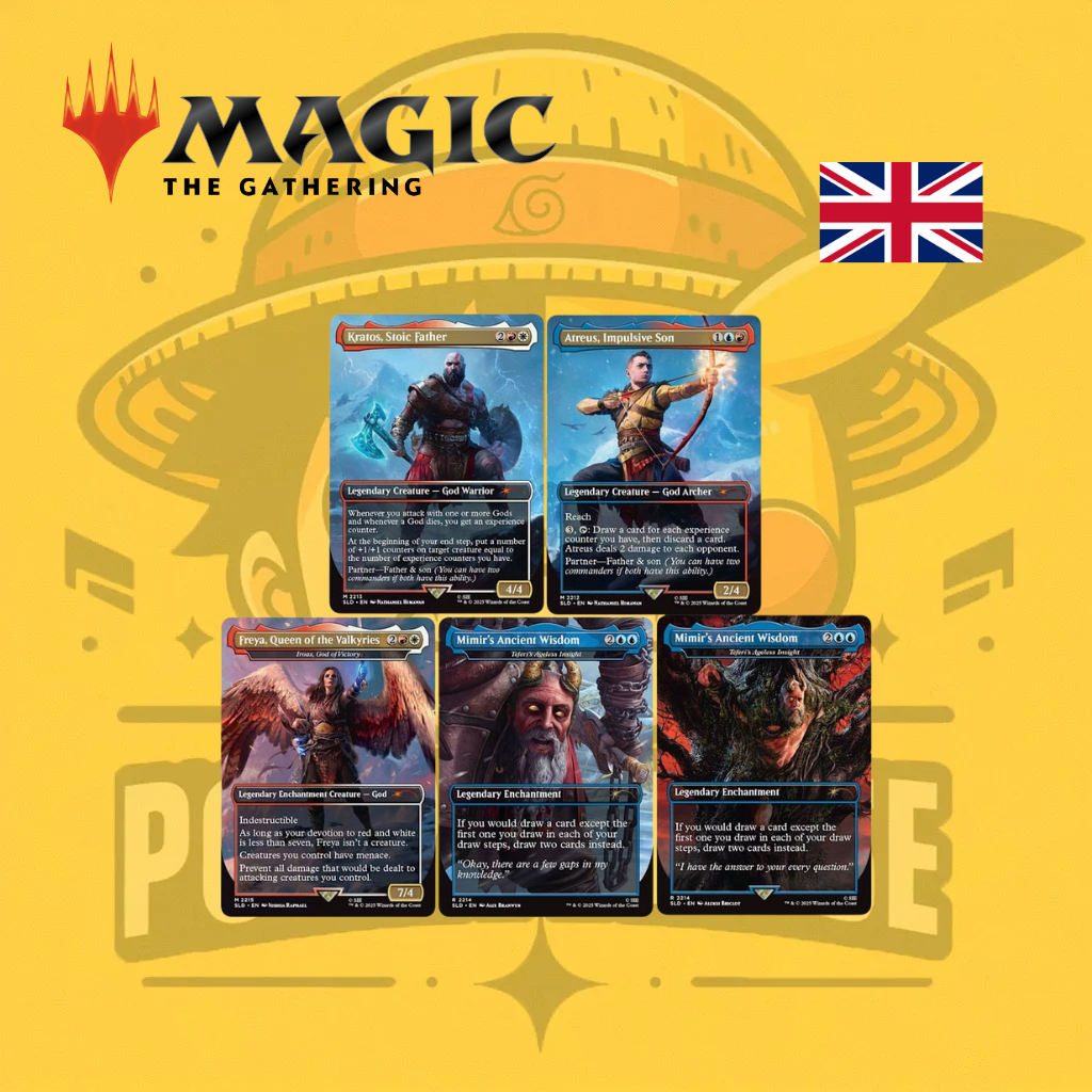 TCG Magic The Gathering | Secret Lair x PlayStation: God of War: Norse (Inglés)(BAJO PEDIDO)