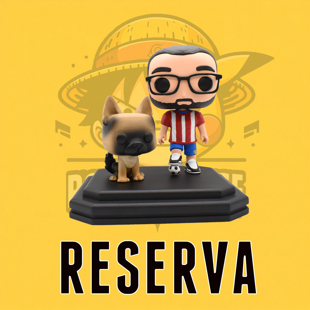 Custom Pop! Personalizados - Chico Atlético de Madrid Con Perro ( Hay más modelos )