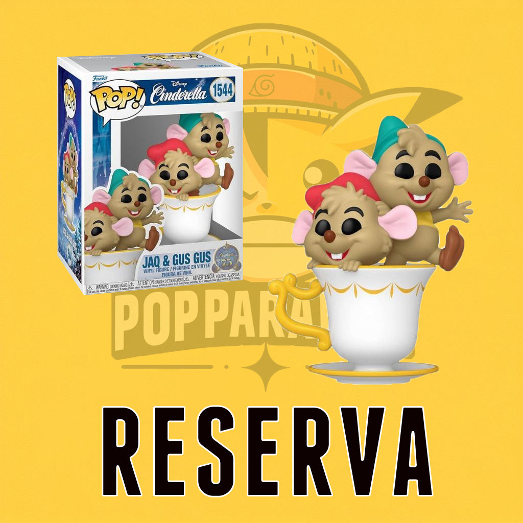 Funko Pop! Disney Cinderella 75th Anniversary - Jaq and Gus Gus 1544 (RESERVA)