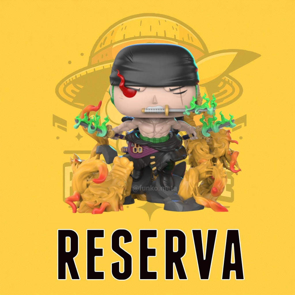 Custom Pop! One Piece - Zoro wano (Pelea King)