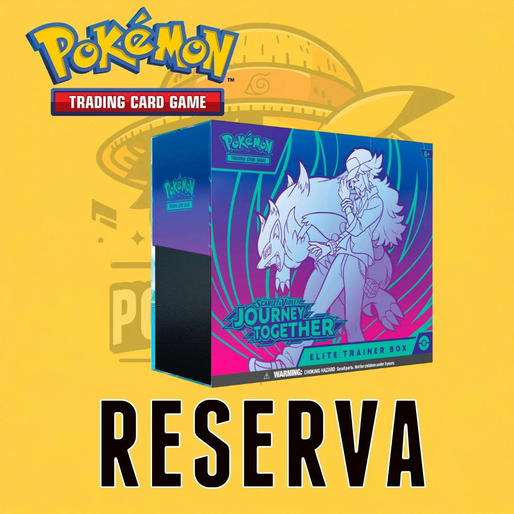 TCG Pokémon! Elite Trainer Box Escarlata y Púrpura SV9 - Journey Together (Inglés)(RESERVA)