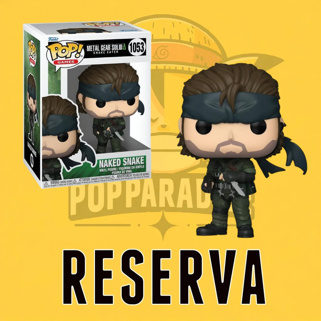 Funko Pop! Metal Gear Solid - Naked Snake 1053 (RESERVA)