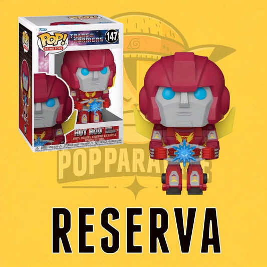 Funko Pop! Transformers - Hot Rod with Matrix 147 (RESERVA)