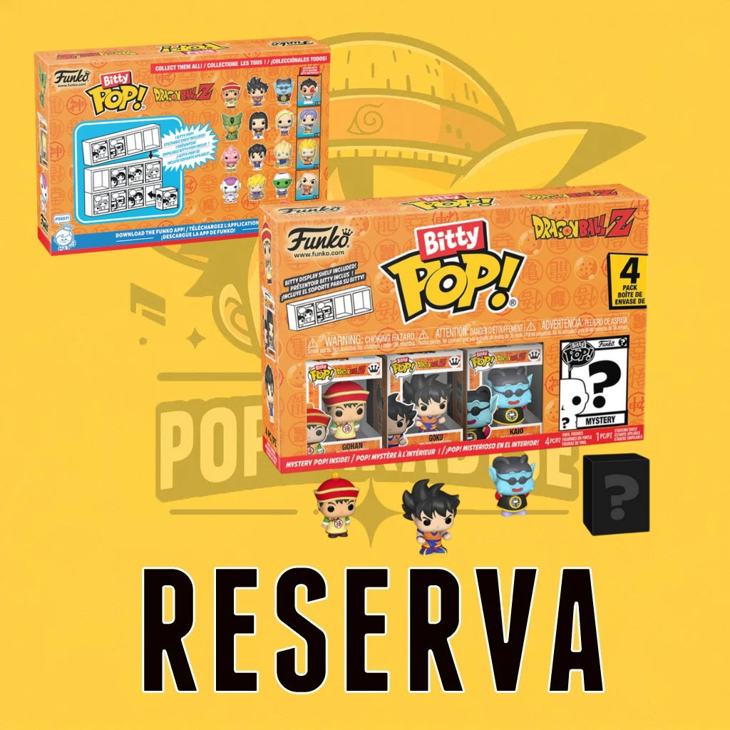 Funko Pop! Bitty Bot - Dragon Ball Z 4-Packs Series 1 (RESERVA)