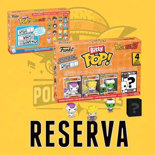 Funko Pop! Bitty Bot - Dragon Ball Z 4-Packs Series 4 (RESERVA)