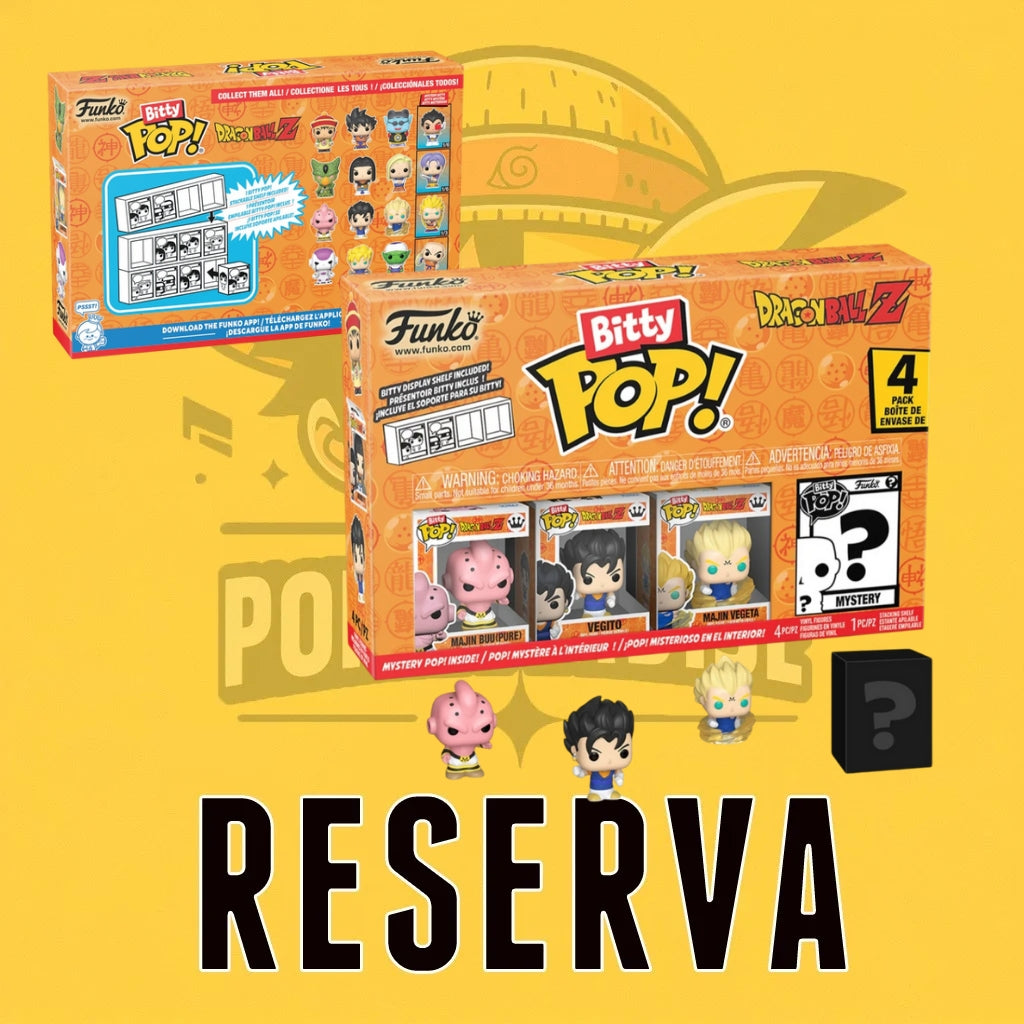 Funko Pop! Bitty Bot - Dragon Ball Z 4-Packs Series 3 (RESERVA)