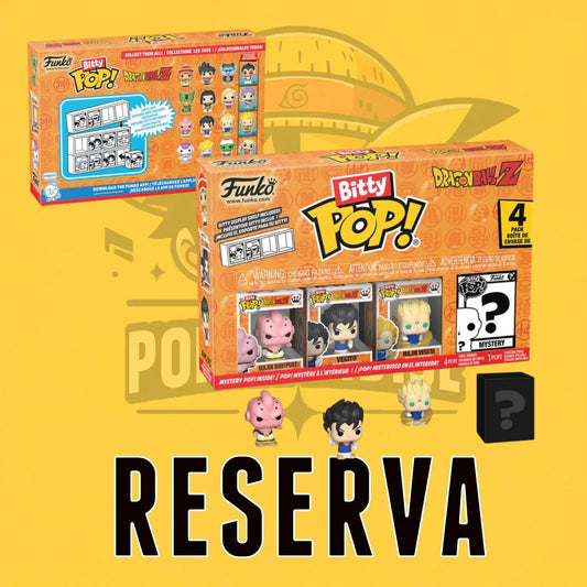 Funko Pop! Bitty Bot - Dragon Ball Z 4-Packs Series 3 (RESERVA)