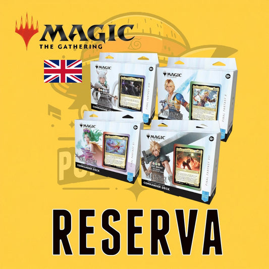 TCG Magic! Collector´s Edition Commander Display (4 Mazos) Final Fantasy (Inglés) (RESERVA)