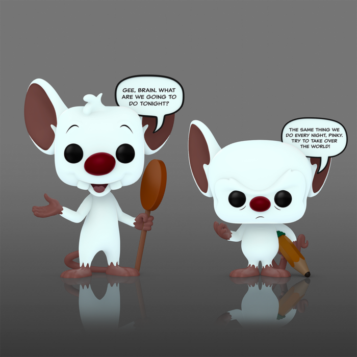 Funko Pop! Pinky & The Brain - Pinky & The Brain (2-Pack) (SE) (GITD) (RESERVA)