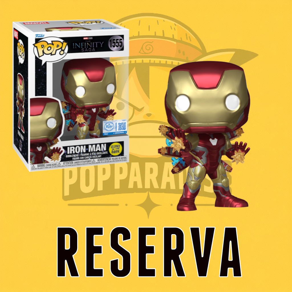 Funko Pop! Marvel - Iron Man 1555 (SE) (GITD) (RESERVA)