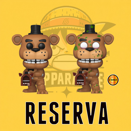 Funko Pop! Funko Fusion - Five Nights at Freddy's Freddy Fazbear with Pizza Launcher 1096 + Chase (RESERVA)