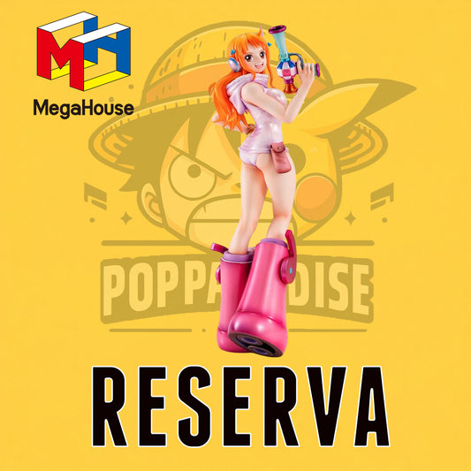 Megahouse! One Piece - Portrait Of Pirates Nami Evolutionary History 25 cm