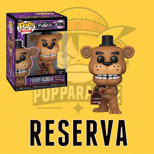 Funko Pop! Funko Fusion - Five Nights at Freddy's Freddy Fazbear with Pizza Launcher 1096 (Opción Chase Aleatorio) (RESERVA)